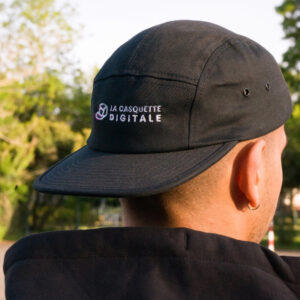 casquette 5 panel - vue de dos